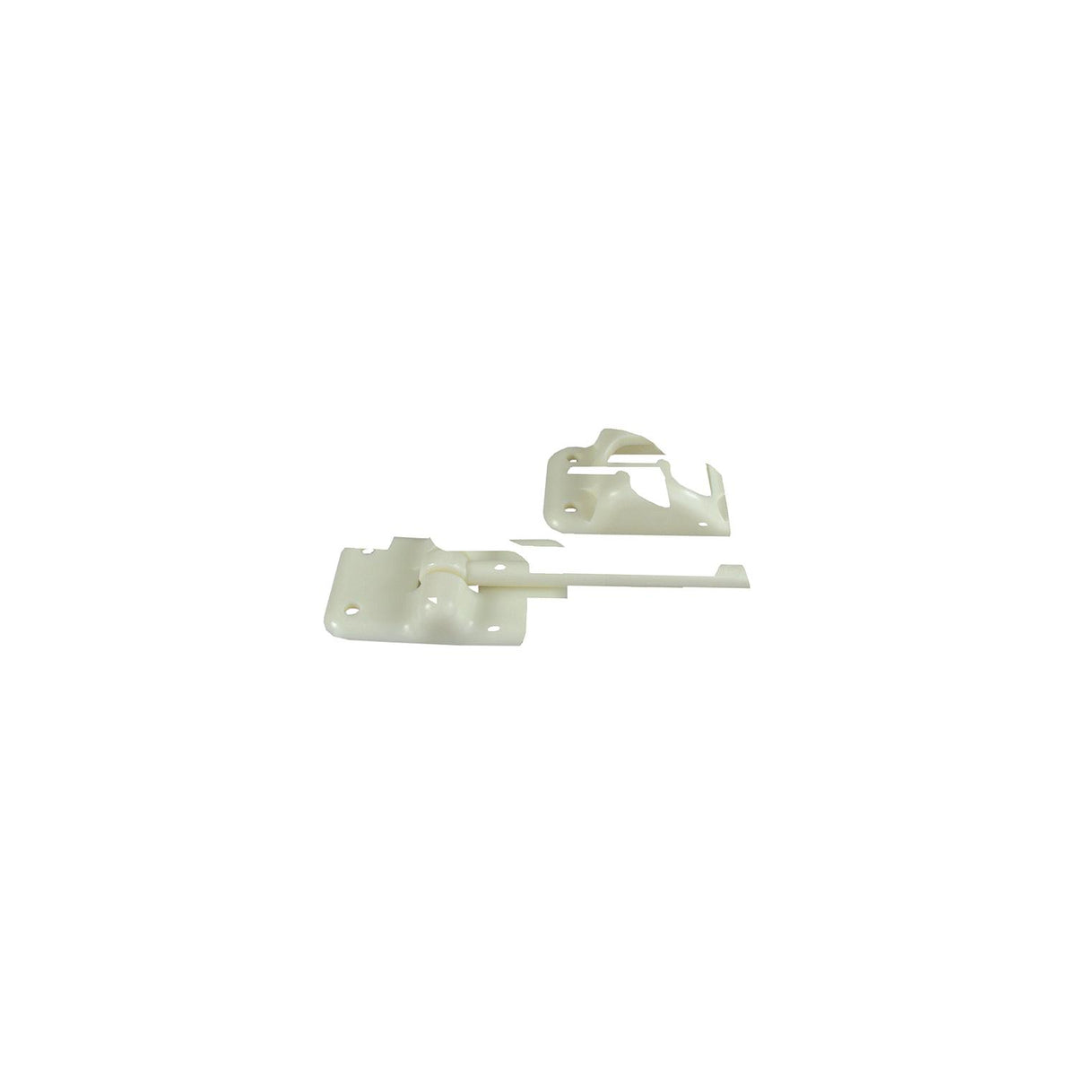 JR Products Plastic T-Style Door Holder, 3.5″ Colonial White
