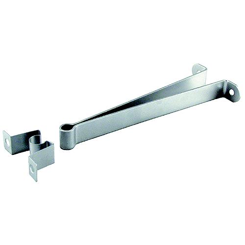 JR Products C-Clip Style Door Holder - Metal, 3″
