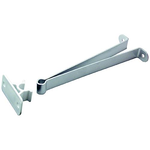JR Products C-Clip Style Door Holder - Metal/Plastic Combo, 3″