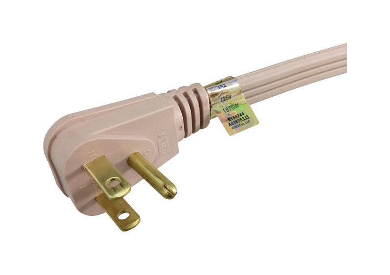 Ace 14/3 SPT-3 125 V 6 ft. L Appliance Cord