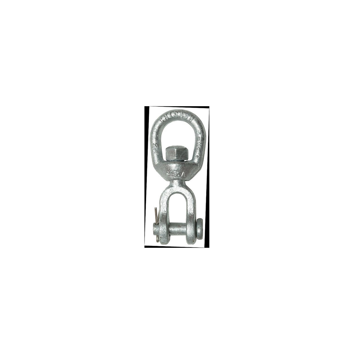 Galvanized Jaw & Eye Swivel, 1/4″