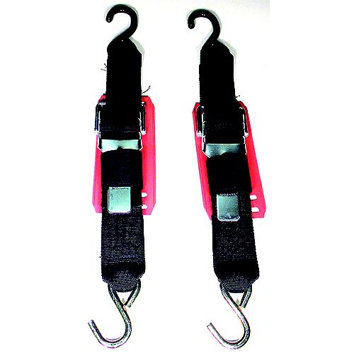 Rod Saver 2PB4VP 2" x 4' Paddle Buckle Trailer Tie Down w/Vinyl Pad