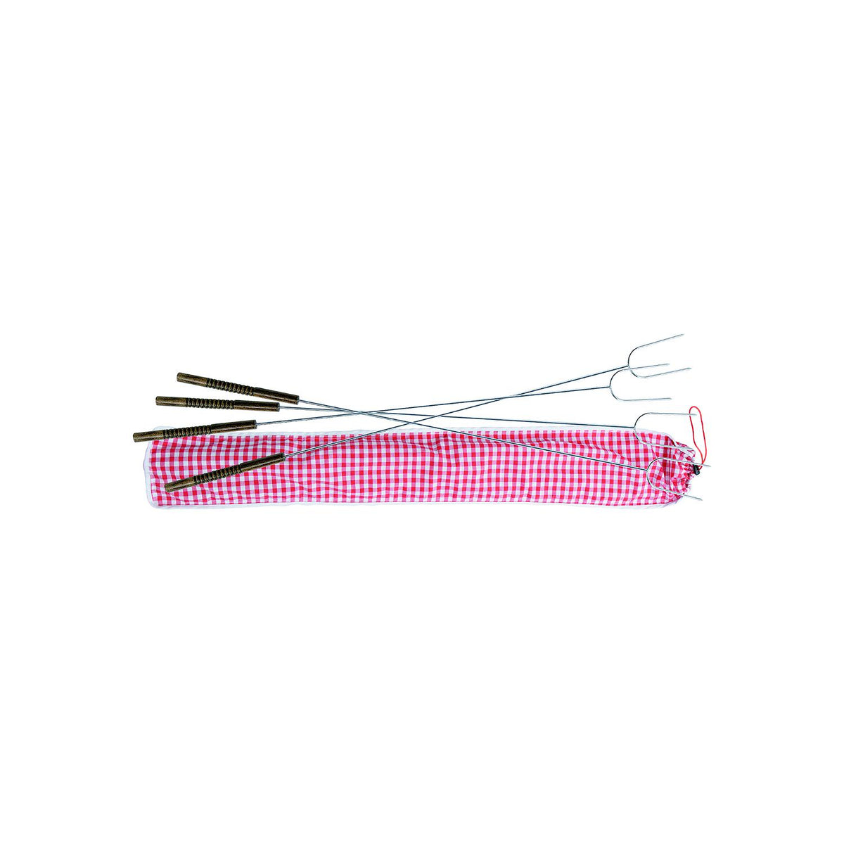 SET OF 4 FORKS W/STORAGE BAG