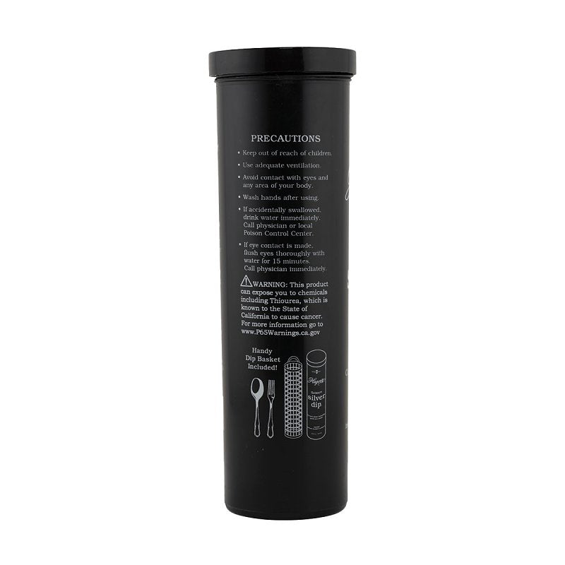 Hagerty 17245 Flatware Silver Dip, 16.9 oz, Plastic, Black