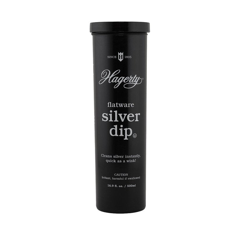 Hagerty 17245 Flatware Silver Dip, 16.9 oz, Plastic, Black