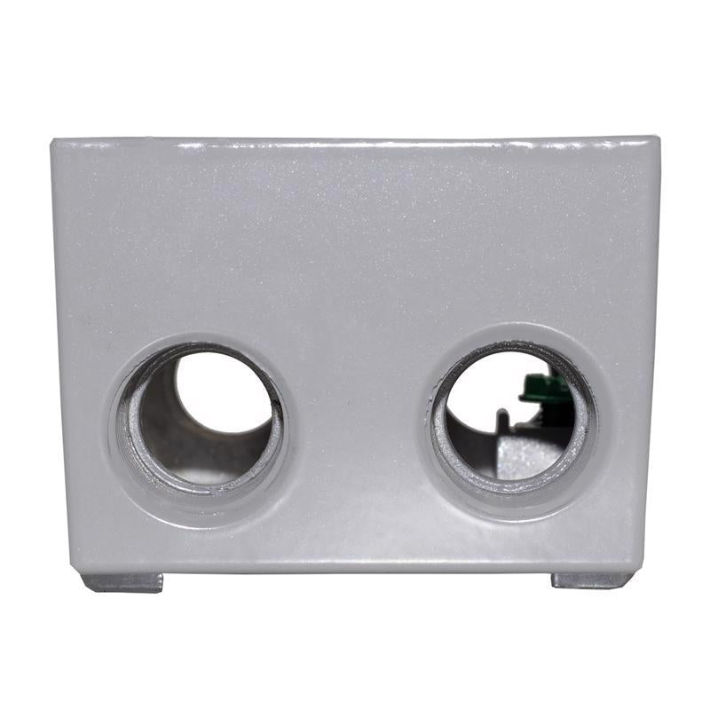 Sigma Engineered Solutions New Work 18.3 cu in Rectangle Die-Cast Metal 1 gang Weatherproof Box Gray