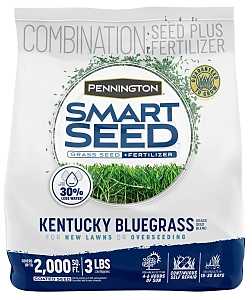 Pennington SMART SEED 100543705 Grass Seed, 3 lb Bag