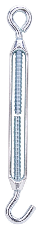 ProSource LR339 Turnbuckle, 3/8 in Thread, Hook, Eye, 15 in L Take-Up, Aluminum, Pack of 10