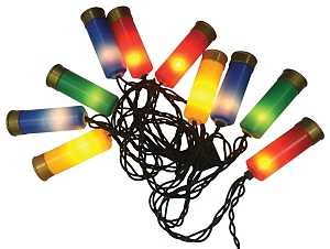 Hometown Holidays 19325 Shotgun Shell Light Set, Internal Light, Pack of 12