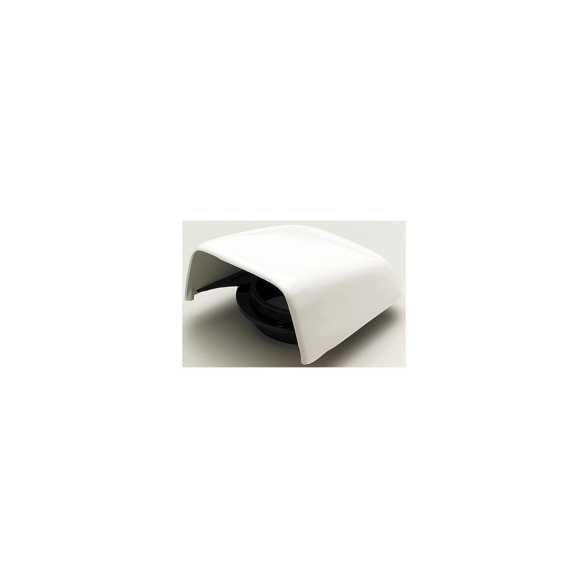 Beckson C7 Snap On Clam Vent With Hose Adapter, White 5-1/2″ W x 6-1/4″ D x 2-1/2″ H