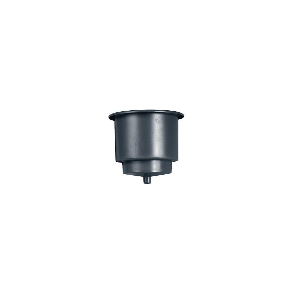 Beckson GH43 Recessed Rigid Super Size Drink Holder With Drain Spigot