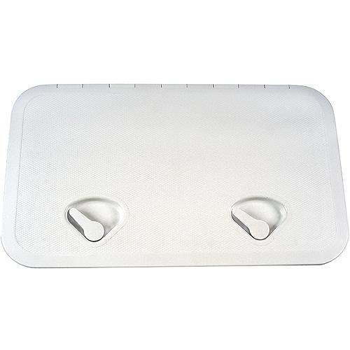 Beckson HT1424AW Rectangular Flush Hatch, 14″ x 24″, White