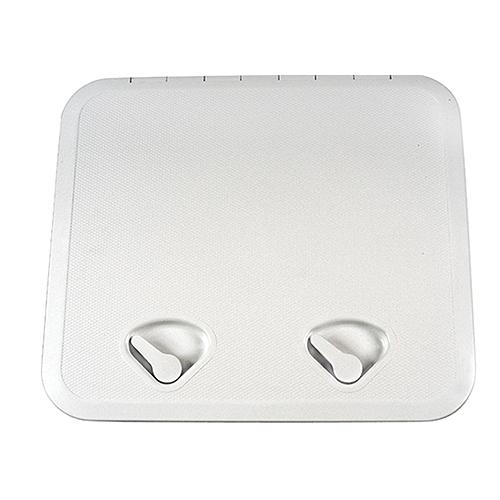 Beckson HT1515AW Rectangular Flush Hatch, 14-5/8" x 14-3/4", White