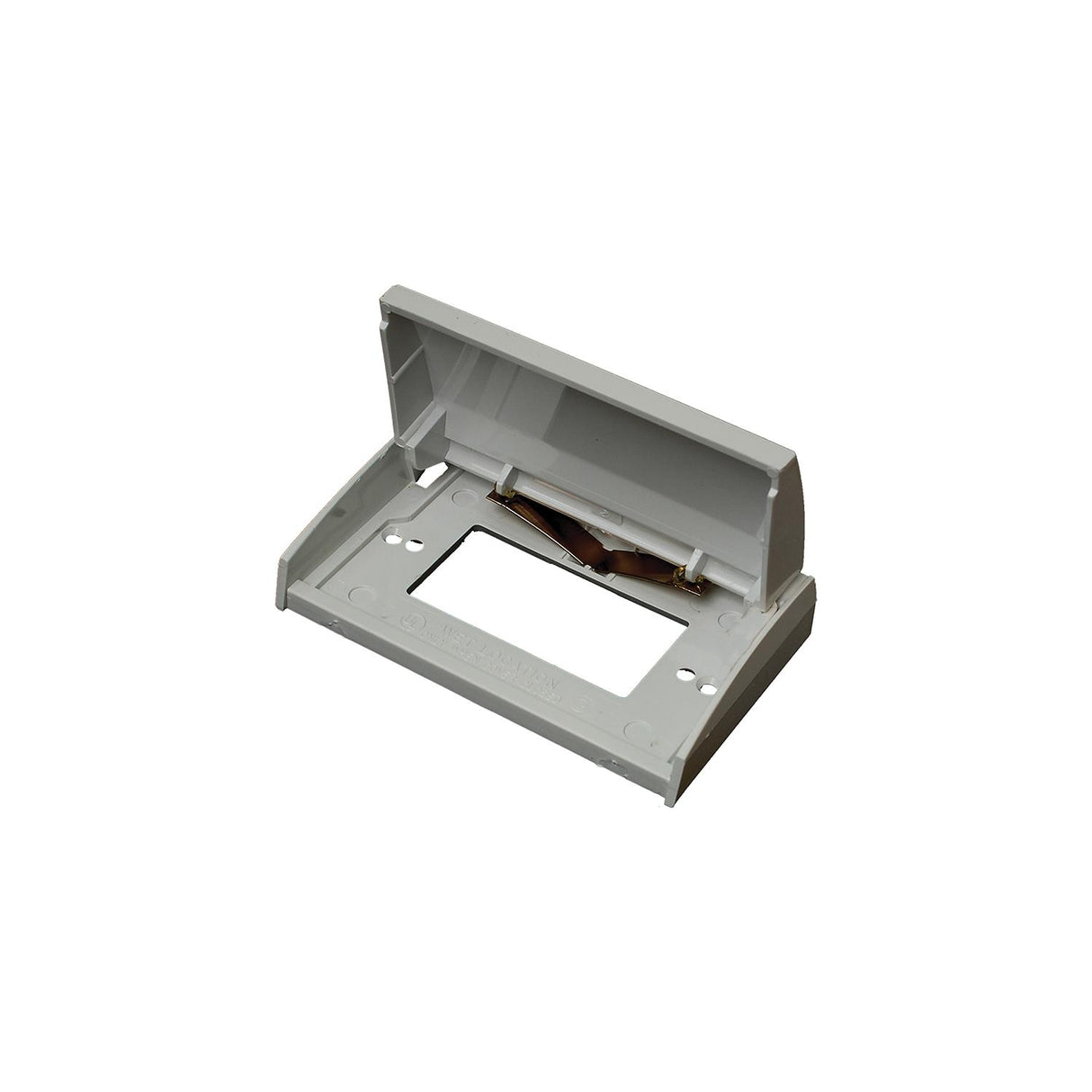 OUTLET COVER GFI WTRPRF WHITE