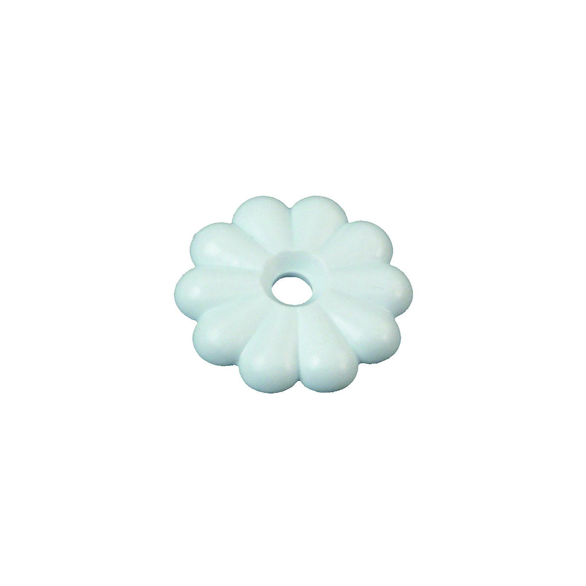 ROSETTE WASHER #6 WHITE 14PK