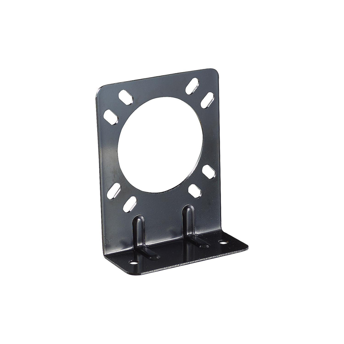 Pollak 7-Way RV Socket Mounting Bracket, Black