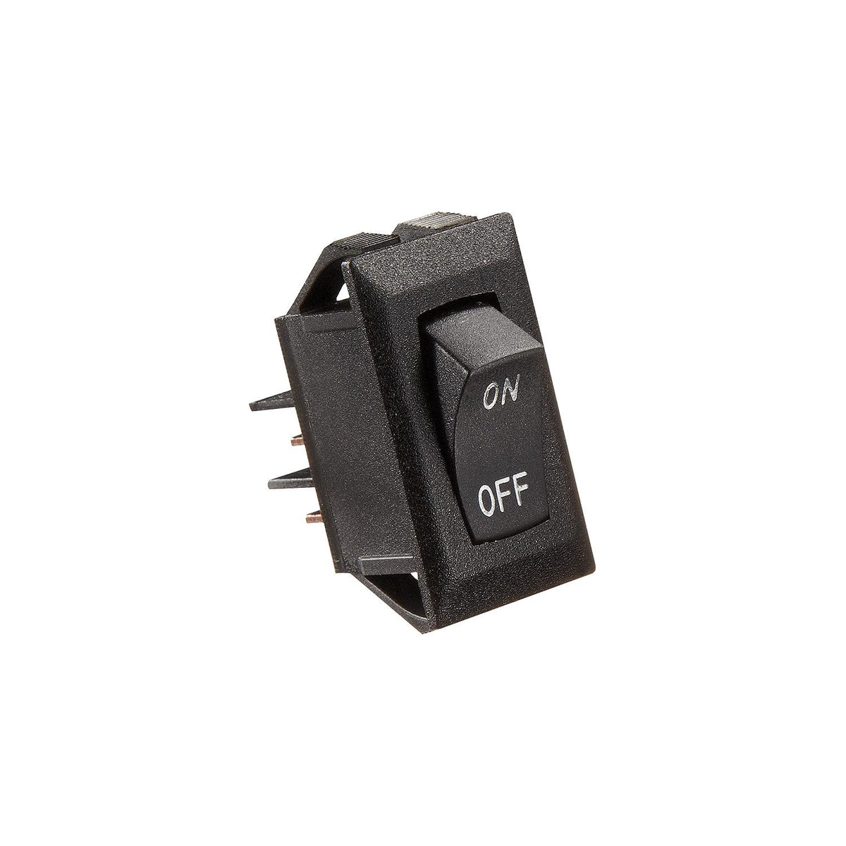 SWITCH-ROCKR 10A BLK SLVR-TEXT
