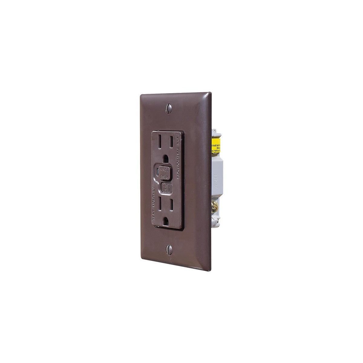 RV Designer AC GFCI RV Outlet with Cover Plate, MLAN350-S805, S805, Mrosupreme.com