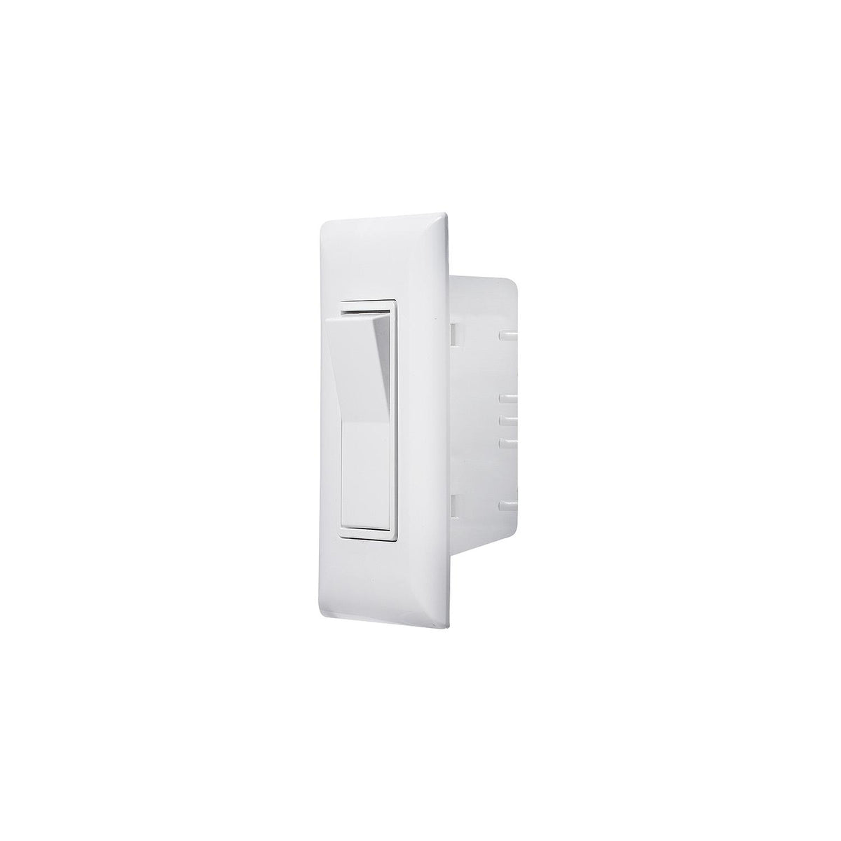 WHITE SWITCH W/COV-PLATE
