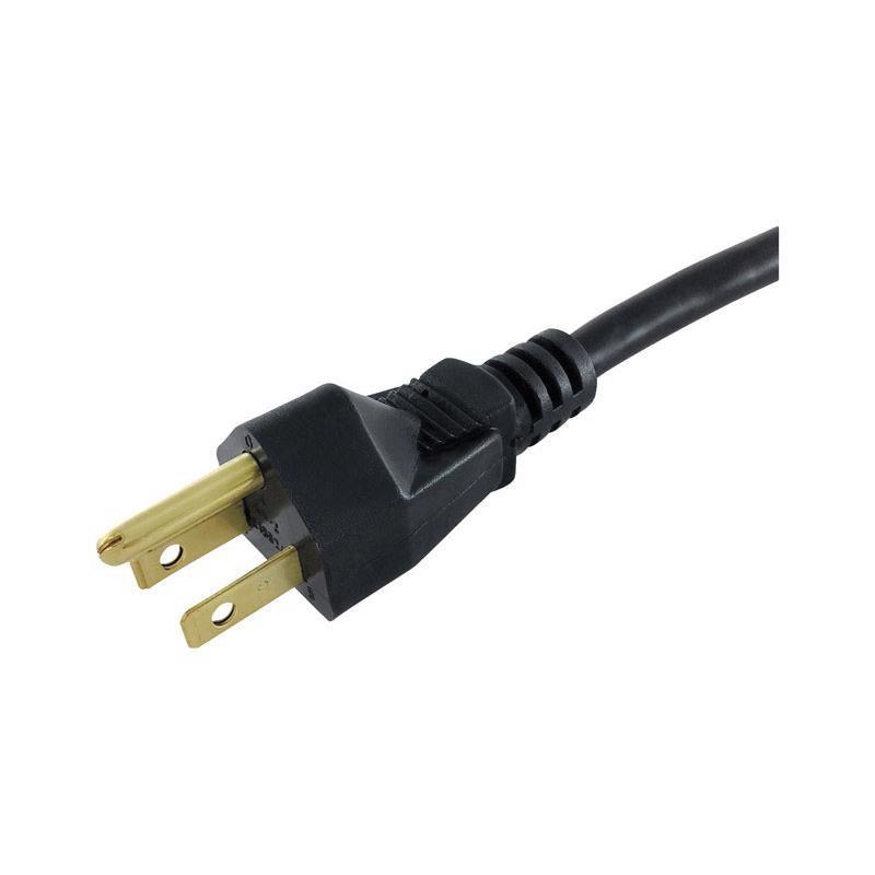 Projex Indoor or Outdoor 25 ft. L Black Extension Cord 16/3 SJTW