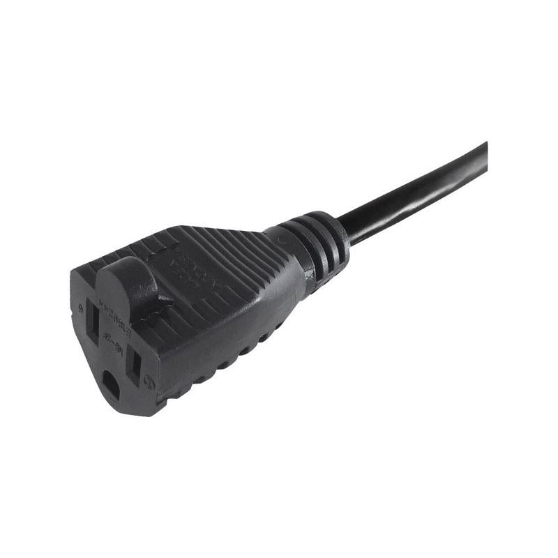 Projex Indoor or Outdoor 25 ft. L Black Extension Cord 16/3 SJTW