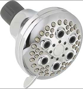 Peerless 76551C-51 Showerhead, 2 gpm, 5-Spray Function, Chrome-Plated
