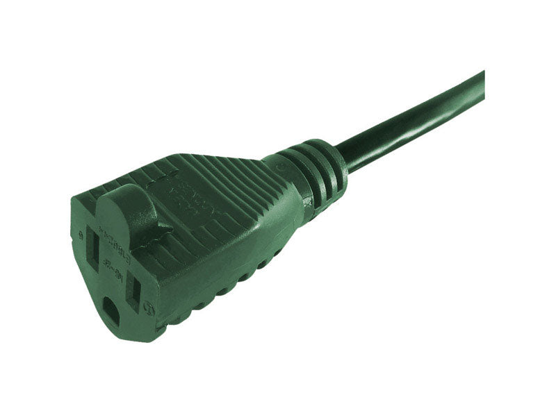 Projex Indoor or Outdoor 80 ft. L Green Extension Cord 16/3 SJTW