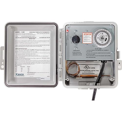 Kasco 120350 C20 De-Icer Timer, Thermostat and Controller