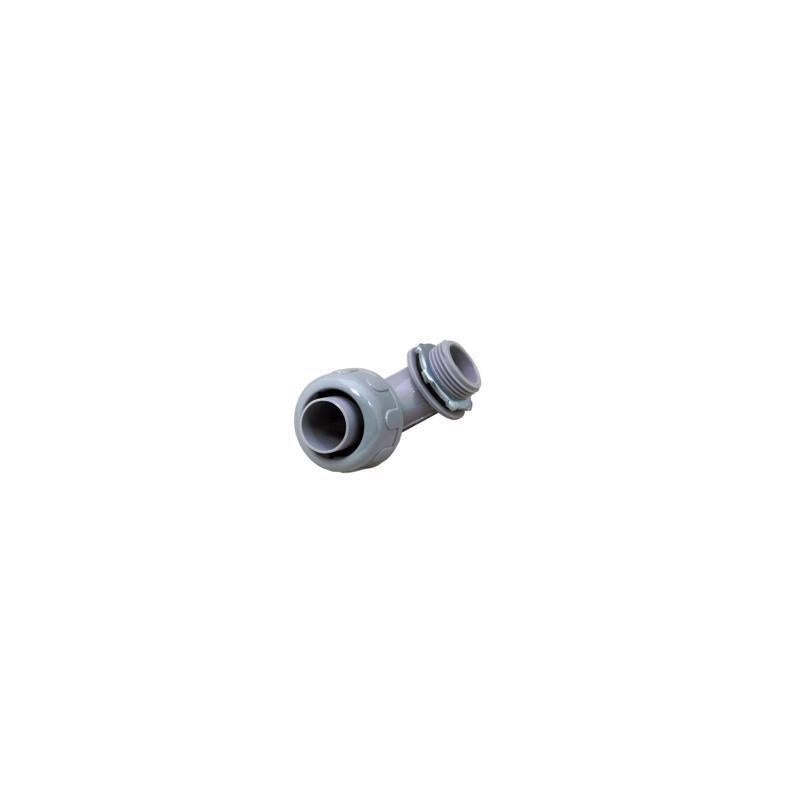 Sigma Engineered Solutions ProConnex 3/4 in. D Plastic 90 Degree Connector For Liquid Tight 1 pk