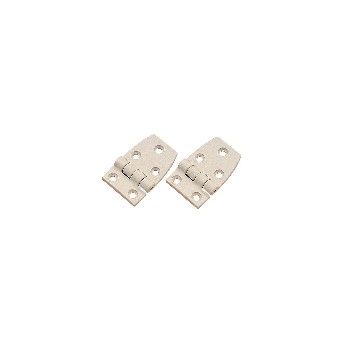 Sea-Dog 2025111 Short Side Door Hinge, White Pr.