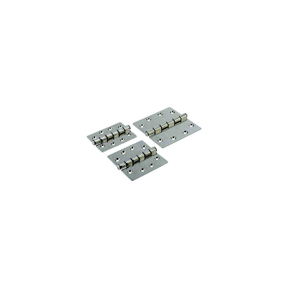 SeaDog Butt Hinge with Bearings - Commercial Pattern - Investment Cast 316 Stainless - 1/4″ Fastener