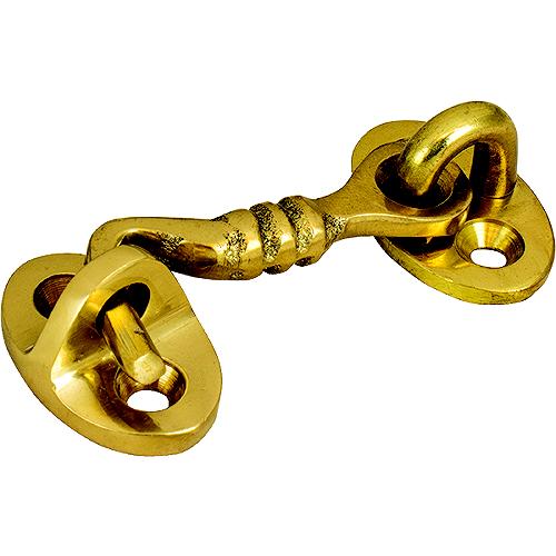 Sea-Dog 2220661 Decorative Door Hook, Brass, 3-1/2″