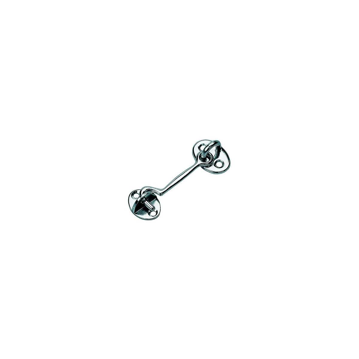 Door Hook Chrome/Brass 2″