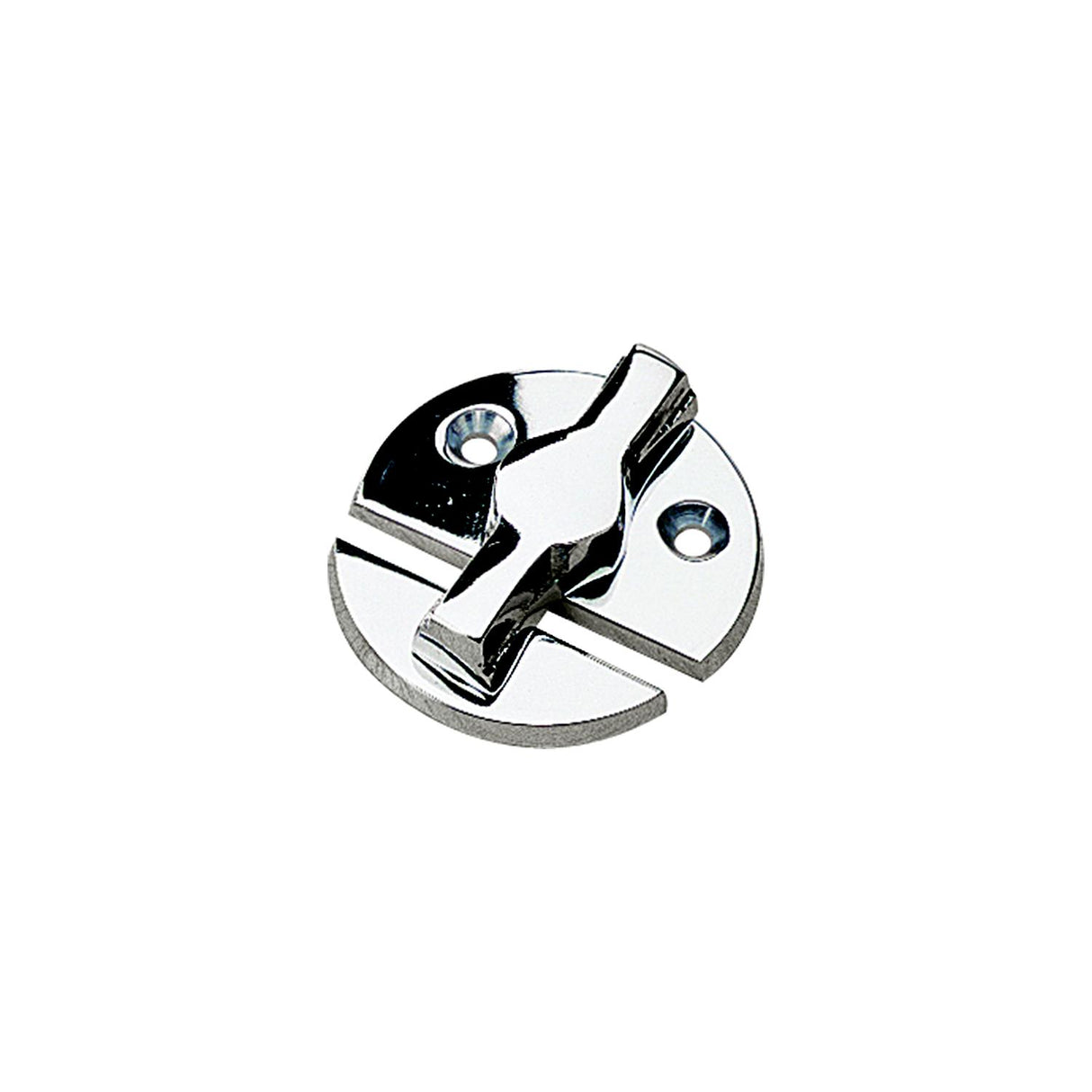 Sea-Dog 2223601 Door Stop Button, Chrome/Brass