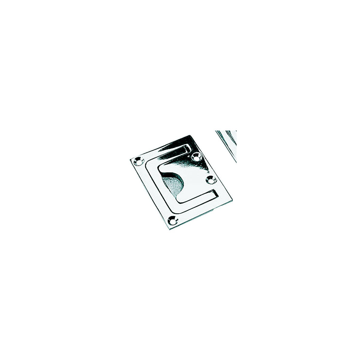 SeaDog 2224251 Hatch Handle, Chrome/Brass, 2-15/16″ x 2-3/16″