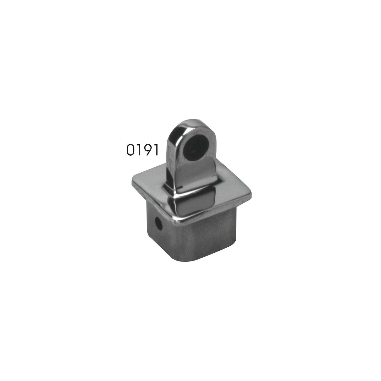 Internal Square Eye End, 7/8″ x 7/8″ Stainless, Each