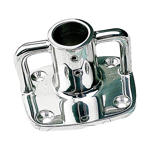 Sea-Dog 270540 Lifeline Fitting, 4° Rect. Base, 1″