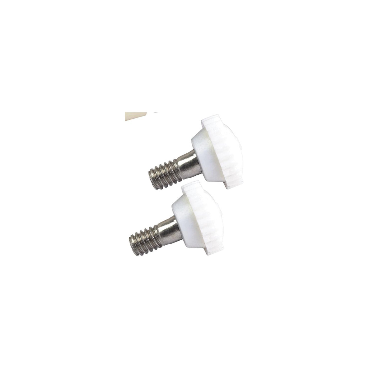 Nylon Head Screw-1/4″ -20 X 1/2″, White Pr