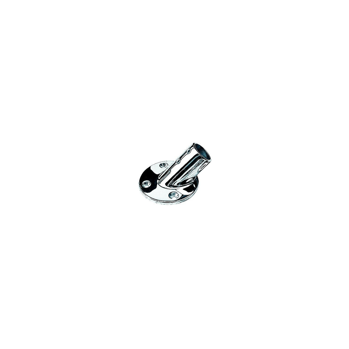 SeaDog 2804511 45° Round Base 1″, Stainless
