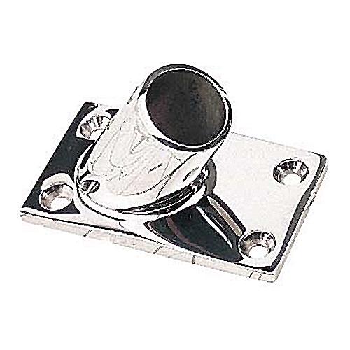 Sea-Dog 2816011 60° Rectangular Base, 1″ SS