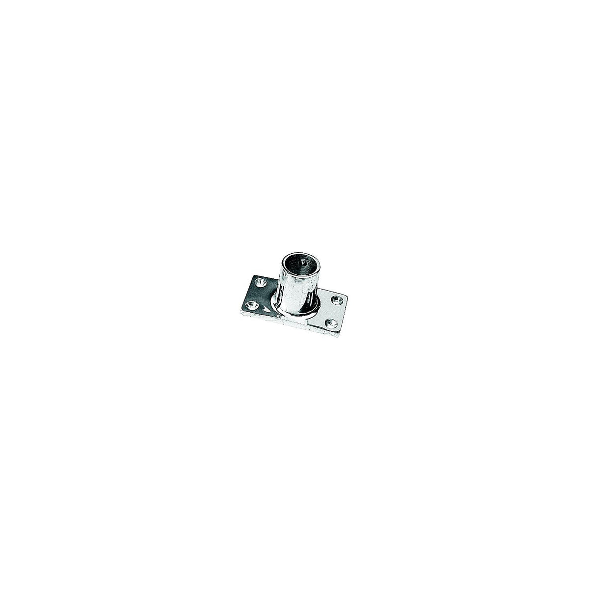 Sea-Dog 2819011 90° Rectangular Base, 1″ SS