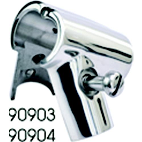 SeaDog 2906041 90° Hinged Tee Rail Fitting, 316 Stainless, 1″