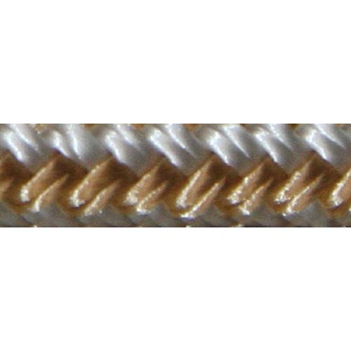 Sea Dog 302112015GW1 Premium Double Braided Nylon Dock Line, 1/2″ x 15', Gold/White
