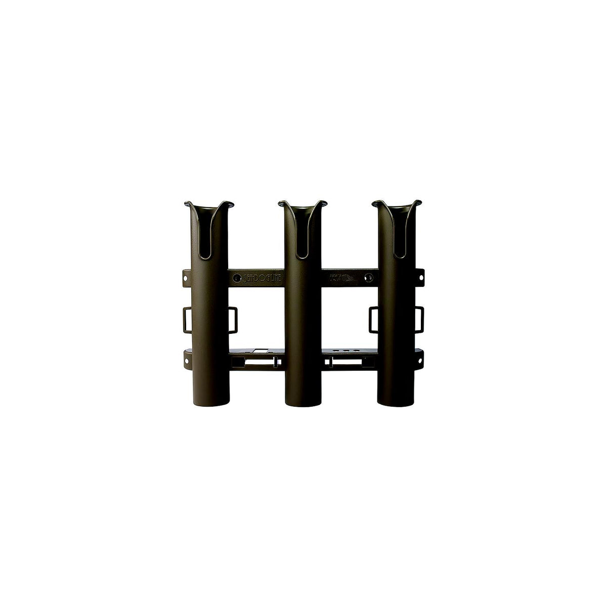 SeaDog 3250341 Triple Threat Three Pole Rod Holder, Flat Dark Earth