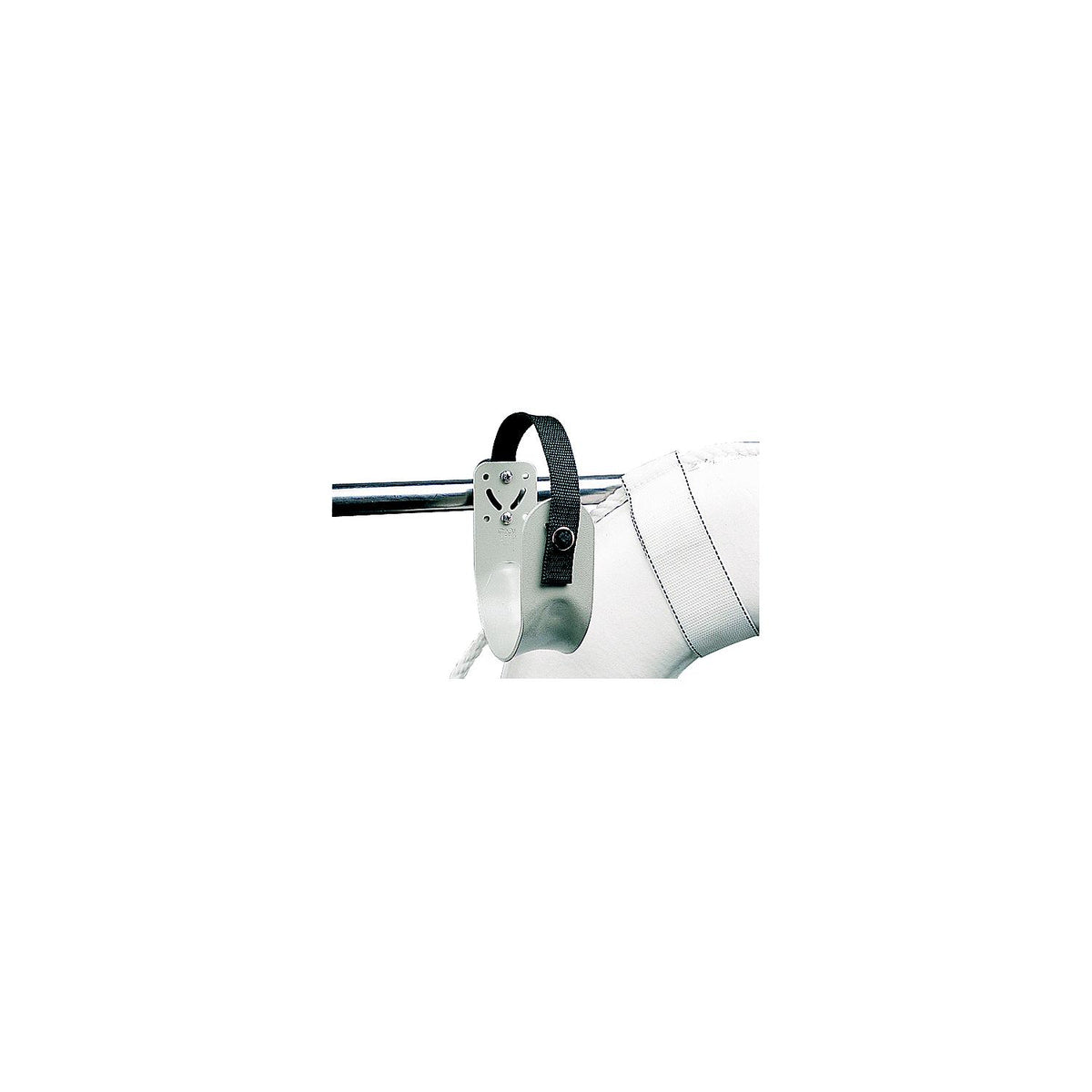 SeaDog 327130 Rail Mount Ring Buoy Bracket - Fits 7/8″ or 1″ Tubing or Direct Mount