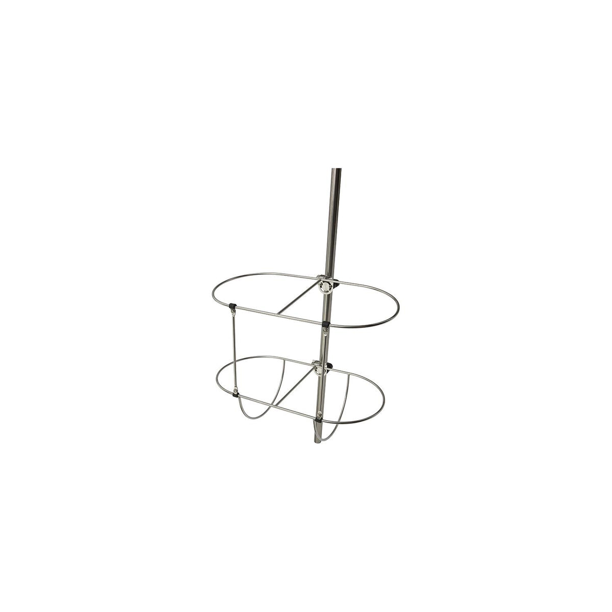 SeaDog Rail Mount Dual Boat Fender Holder Storage Rack - 7/8″ to 1″