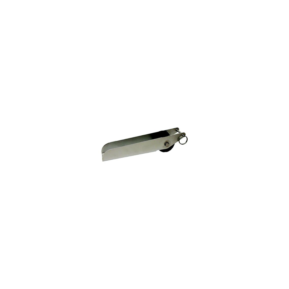 SeaDog 328053 Unpolished Long Bow Roller - 1″ Max Rope Diameter - 3/8″ Bolt Fastener