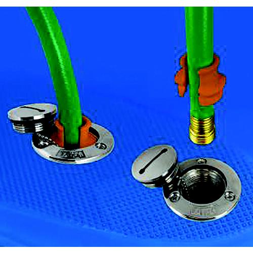 Sea-Dog 3573935 Hose Klip - Water Hose Lock For Deck Fills, POP Display 20/pk