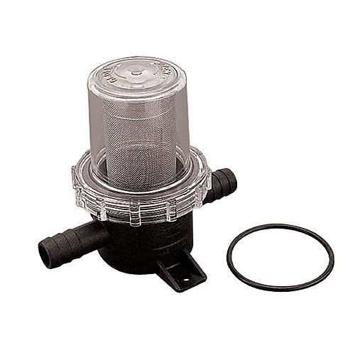 Poly In-Line Strainer, 5/8″