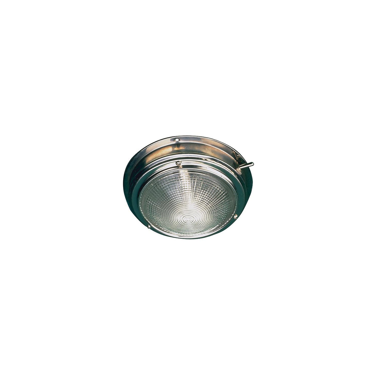SeaDog 4001901 Stainless Steel Dome Light, 12V with On/Off Switch, 5-1/2″ Dia.